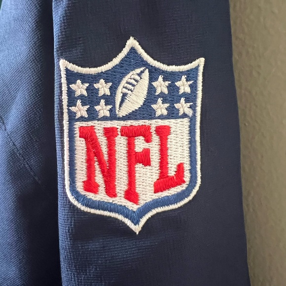 Reebok 1/4 Zip Mens Medium NFL OnField NFL Seattle Seahawks Pullover Windbreaker - Picture 4 of 4